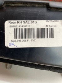 фото thumb №5, Vw jetta 5c6 лампа правая 5c6945308f