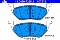 фото thumb №2, Тормозные колодки тормозной. ford maverick 01-07 задняя