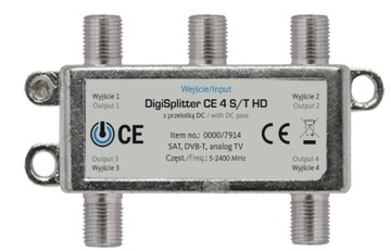 Разветвитель сигнала TechniSat DIGISPLITTER 4 DVB-T