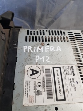 фото thumb №13, Nissan primera p12 оригінальний номер 28185av700 зчитувач навігації+ dvd+zapalniczka
