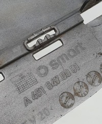 фото thumb №10, Бампер задний задняя eb2 ecg smart fortwo ii 451 a4516470001