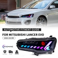фото thumb №4, Фари автомобільні led rgb do фари mitsubishi lancer ex 2008-2023 refit