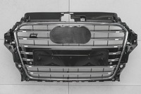 фото thumb №8, Audi a3 8v 2013-2016 решётка радиатора радиатора решётка радиатора stylizacja na s3 хром