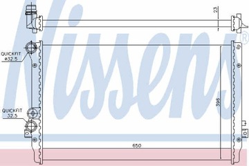 фото thumb №14, Радиаторов воды nissens 65012