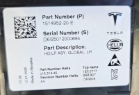 Фара full led tesla model 3 рестайлінг  / model y 2023- лівий перед європа  ліва Недорого, фото thumb
