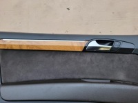 фото thumb №6, Обшивка дверь левый перед коричневый audi q7 4l alcantara