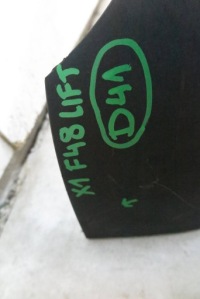 фото thumb №9, Bmw x1 f48 lci lift 2019- спойлер молдинг бампера перед 7954209