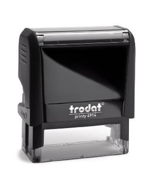 TRODAT PRINTY STAMP 4914 ЧЕРНЫЙ+ЛАСТИК ДИЗАЙН