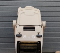 фото thumb №13, Сидіння пасажира ii ряд задній зад mercedes v-klasa w447 шкіра кремовий eu