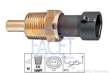 фото thumb №1, Vernet ws2588 датчик температура. воды espero astra g corsa c vectra c combo