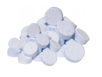 CHLOR TABLETKI ZESTAW DO DEZYNFEKCJI CHEMIA DO BASENU JACUZZI 1kg po 20 g