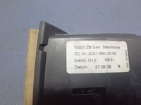 фото thumb №7, S w221 разъём прикуривателя задняя 12v a2216802550