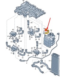 фото thumb №1, Audi e-tron gt двигатель охлаждающая жидкость шланг 9j1121632