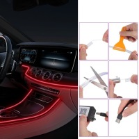 фото thumb №13, 8m оптоволокно ambientowe led rgb do интерьера автомобиля