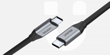 Кабель USB-C — USB-C 10 Гбит/с, 4K, 60 Гц, 20 В/5 А, 100 Вт