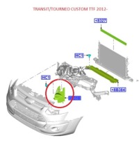 фото thumb №12, Кермо повітря права transit з klimatyzają _ 2024620 _ gk21-v8310-ac