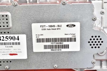 фото thumb №8, Спидометр приборы автомат eu fs7t-10849-ble ford mondeo mk5 2.0 tdci 150 km