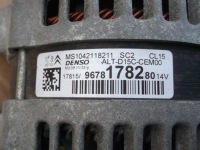 Citroen peugeot 1,2 thp генератор Оригинал, фото thumb