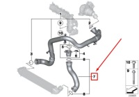 фото thumb №8, Mini countryman r60 інтеркулер charge air line 11618506720 8506720