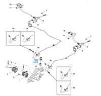 фото thumb №8, Тройник соединитель воздухоотводчик сцепления opel astra j insignia a оригинальный номер 55563644