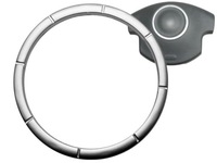 фото thumb №1, Подушка безпеки подушка заглушка хром do renault scenic 2