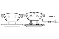 фото thumb №2, Гальмівні колодки гальмівні remsa 4h0698151e 4h0698151h 4h069