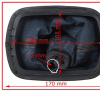 фото thumb №7, Skoda fabia i 1999-2008 ручка важіль перемикання передач чохол