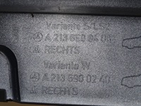 фото thumb №6, Поріг планка порогова mercedes w213 s213 срібна