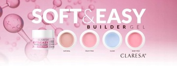Claresa CLEAR гель для наращивания ногтей 12г