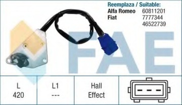 фото thumb №1, Датчик оборотов вала коленчатый вал. fiat