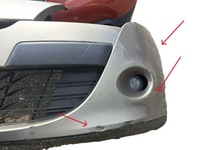 фото thumb №7, Бампер переднє перед renault megane iii 08-12