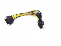 Разветвитель питания PCI-E 8PIN — 2x 6+2PIN Riser
