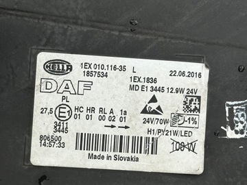 фото thumb №3, Daf xf 106 cf euro6 фара лампа повний led 1857534 лівий