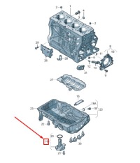 фото thumb №1, Vw touran 5t oil level датчик 04c907660a