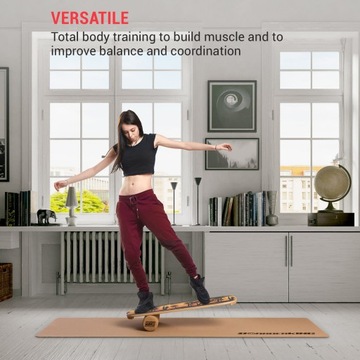 Балансировочная доска Indoorboard Classic, мат