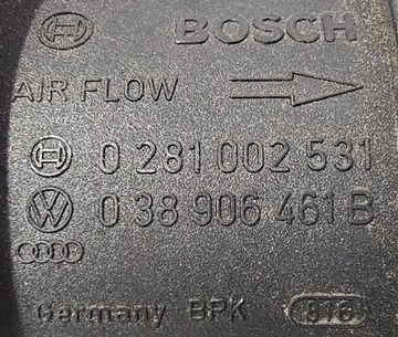 фото thumb №13, Bosch 281 002 531 расходомер массовый воздух