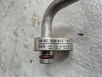 фото thumb №5, Шланг кондиціонера 5q0816721 vw golf vii leon iii audi a3 8v