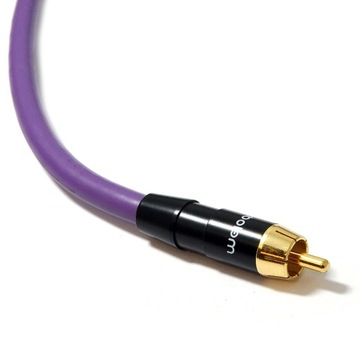 КАБЕЛЬ ДЛЯ САБВУФЕРА MELODIKA MDSW70 PURPLE RAIN RCA - RCA CINCH OFC 7м