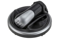 фото thumb №1, Ручка + чехол переключения передач ford fiesta 2002-,fusion 02-/5 speed-srebrna