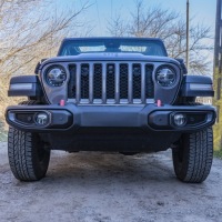 фото thumb №1, Бампер перед пластик pdc jeep wrangler jl 18+