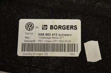 фото thumb №6, Полиця задня 3g5863413 vw passat b8 sedan