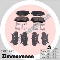 Тормозные колодки тормозные перед 25692.180.2 zimmermann Цена, фото thumb
