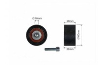 Caffaro 33-50 ролик напрямна / напрямна, ремінь розподільного валу Київ, фото thumb