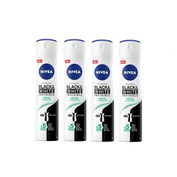 NIVEA BLACK&WHITE INVISIBLE FRESH ANTYPERSPIRANT W SPRAY'U 150 ml