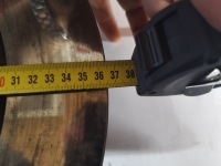 Porsche taycan 9j1 диск тормозная правая  задний 9j1615602 Недорого, фото thumb