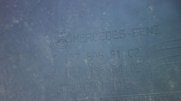 фото thumb №8, Mercedes a класс w177 накладка бампера зад спойлер a1778858102 // 1322