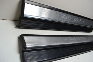 фото thumb №4, Mercedes w140 se накладки na пороги пороговые накладка