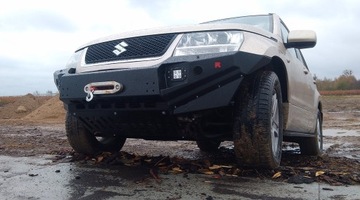 фото thumb №8, Suzuki grand vitara 2 бампер стальной перед передняя