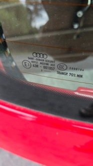 фото thumb №4, Крышка багажника багажника audi a3 8v 3 дверь стекло