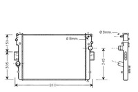 фото thumb №2, Радіаторів iveco води daily 99- valeo